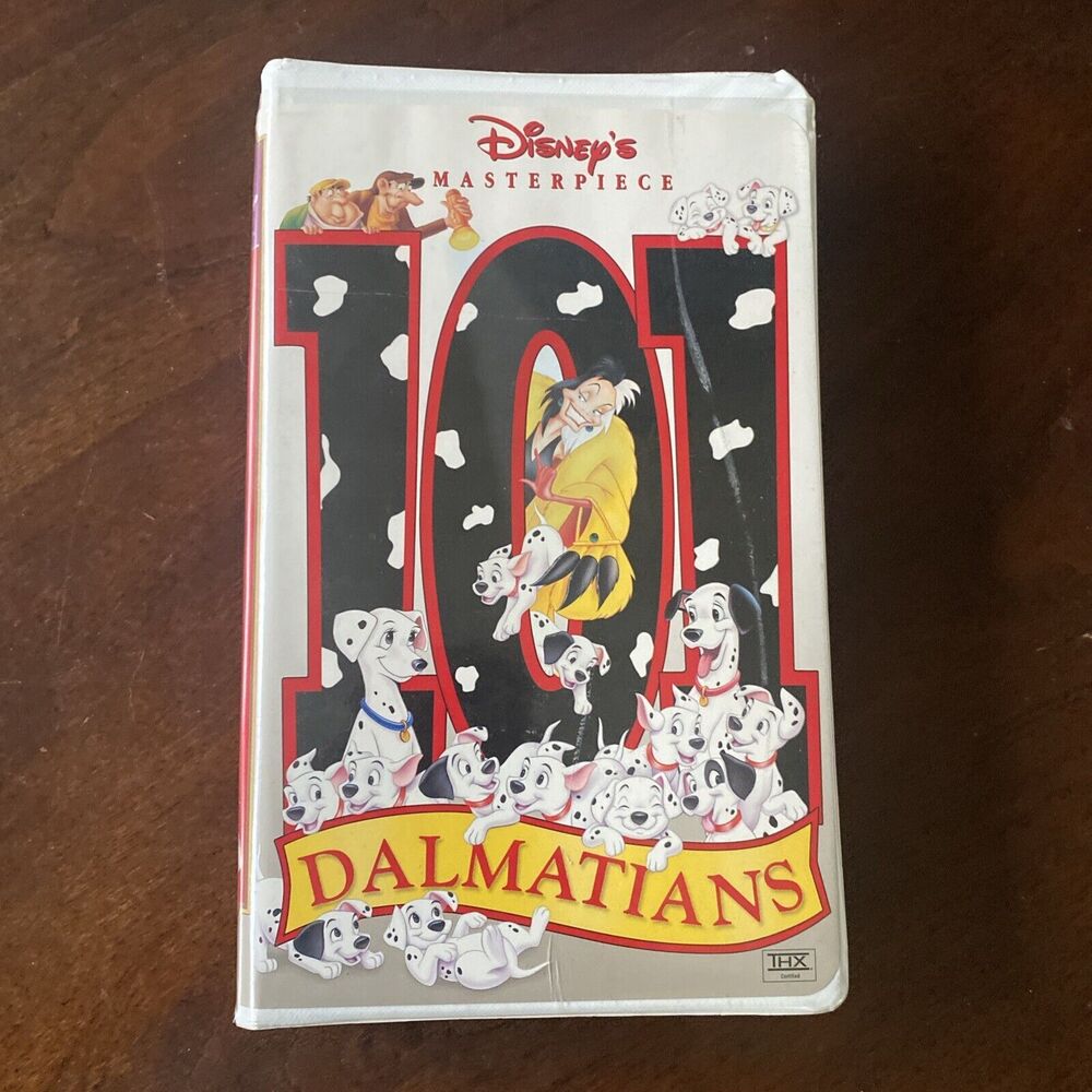 Walt Disney's Masterpiece Collection  101 Dalmatians VHS 1999 Edition‎